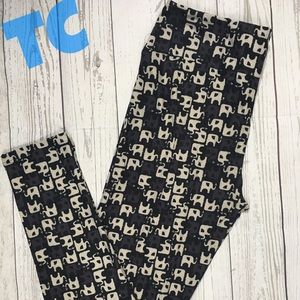 LuLaRoe TC Elephant 🐘 Print Leggings